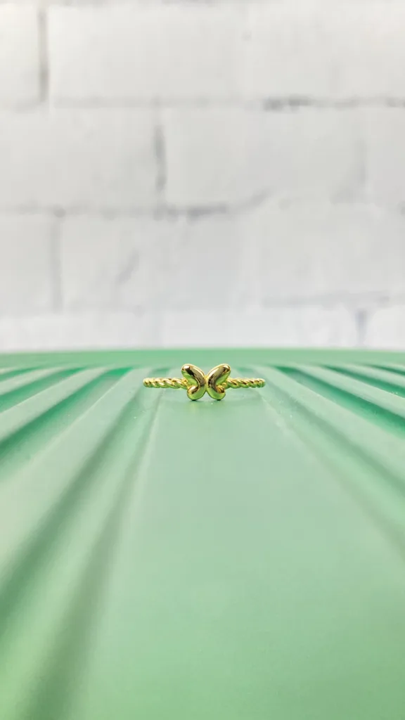 قیمت انگشتر طلا مینیمال سبک وزن