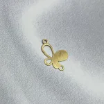 قیمت خرید آویز لیزر طرح پروانه طلا با وزن سبک