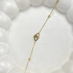 قیمت خرید دستبند طلا کارلوکس طرح دو قلب