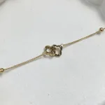 عکس دستبند طلا کارلوکس با وزن سبک