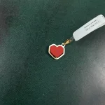 خرید پلاک سواروسکی طلا مدل قلبی ارزان