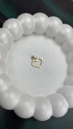 قیمت خرید پلاک طلا ریخته طرح قلب