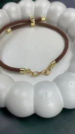 دستبند طلا مارشال هرمس با وزن سبک