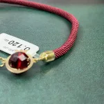 عکس مدل دستبند طلا انار سواروسکی