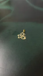 مدال طلا لیزر طرح پروانه