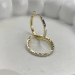 گوشواره حلقه ای کارلوس