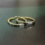 گوشواره حلقه ای طرح کارلوس