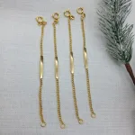 قیمت خرید دستنید ظریف کارتیر با طلای 18 عیار
