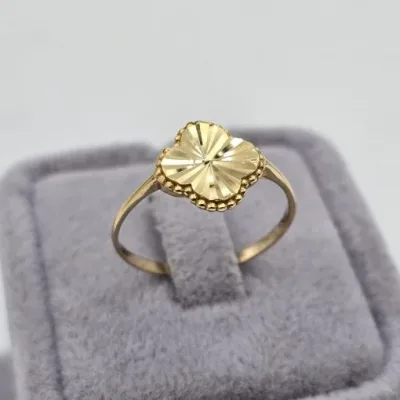 انگشتر ونکلیف طلا در انواع طرح زنانه - مدل گل