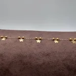 دستبند لوکس و پرنما طلا گوی و گلبرگ