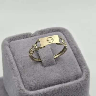 انگشتر طلا طرح کارتیه زنانه