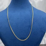 زنجیر طلا کارتیر زنانه