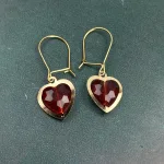 عکس گوشواره طلا قلب