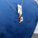 گردنبند طلا حروف زنانه