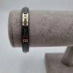 دستبند چرمی طلا امگا