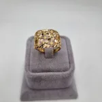 انگشتر فیوژن لوکس طلا زنانه