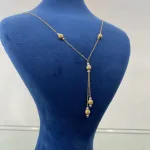 عکس آویز گردنی طلا دست دوم شیک زنانه