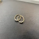 گوشواره طلا آلبرنادو زنانه دست دوم سبک 18 عیار