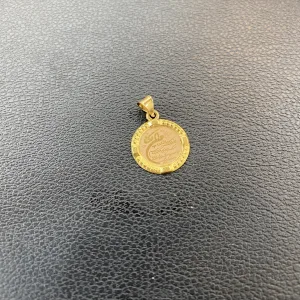 پلاک طلا و ان یکاد لیزر دست دوم بدون اجرت کم وزن