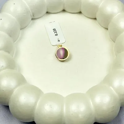 قیمت پلاک طلا سواروسکی دخترانه و زنانه ظریف