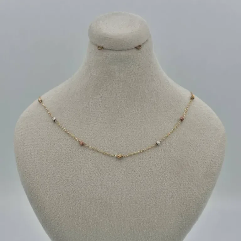 قیمت زنجیر البرنادو طلا طلای 18 عیار ظریف نمادار