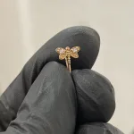 پيرسينگ ناف طلا دخترانه