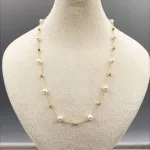 گردنبند طلا مروارید زنانه