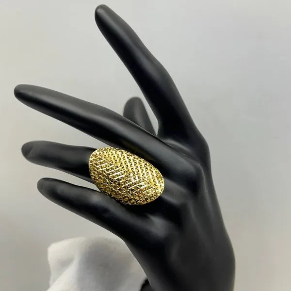 عکس مدل انگشتر طلا زنانه فیوژن 18 عیار