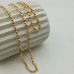 عکس مدل نیم ست گوی لوکس سبک طلا زنانه و دخترانه ظریف