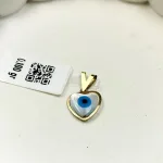 پلاک طلا چشم نظر دخترانه