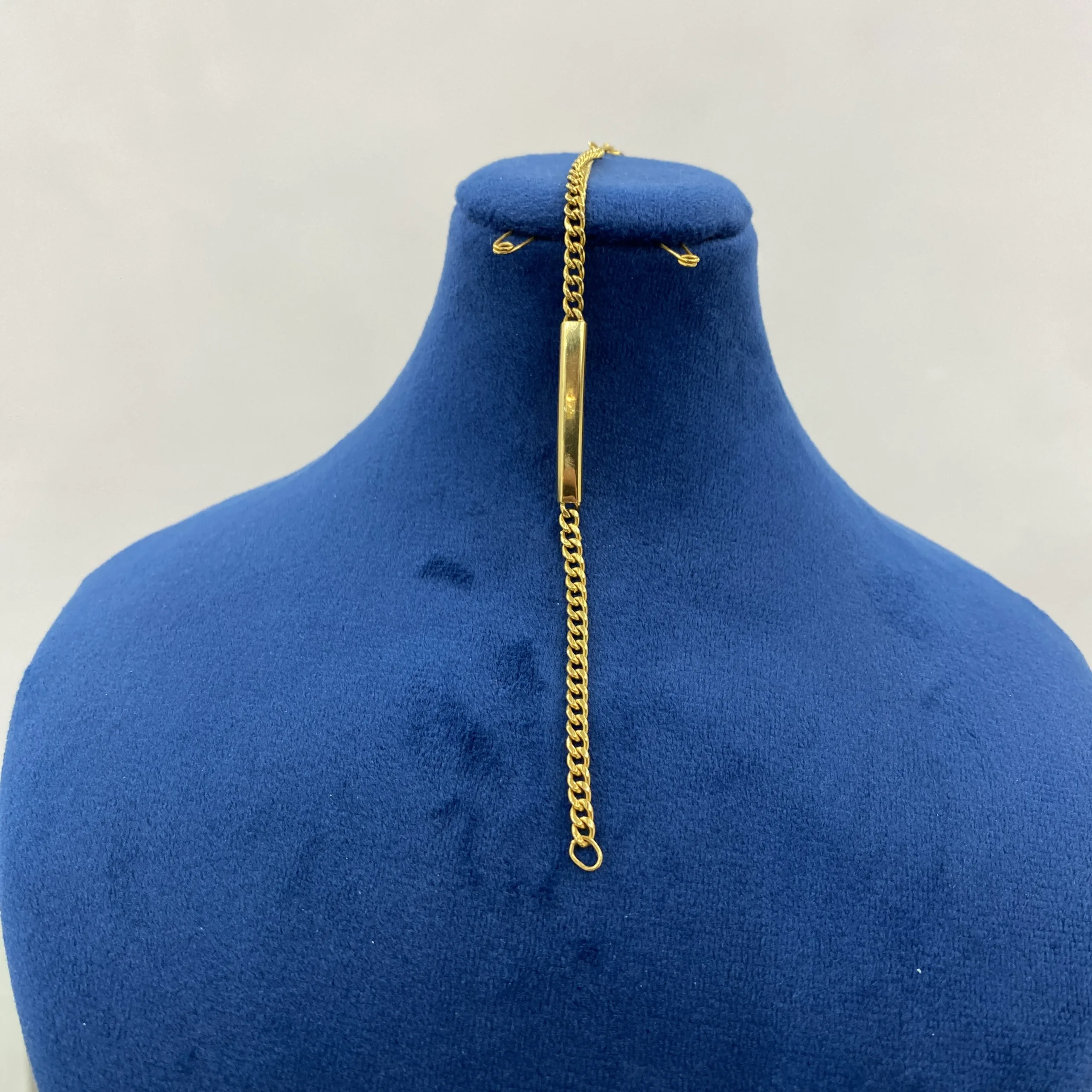 خرید دستبند نوزادی دخترانه طلا دست دوم ظریف