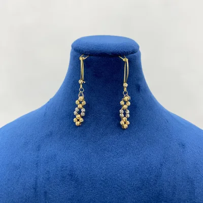 قیمت گوشواره طلا البرنادو زنانه و دخترانه 18 عیار