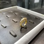 عکس مدل انگشتر طلا دست دوم زنانه و دخترانه طلای 18 عیار