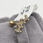 پیرسینگ طلا دخترانه