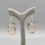 گوشواره طلا سفید دخترانه