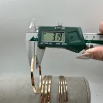 خرید النگو طلا آینه ای بچگانه نمادار