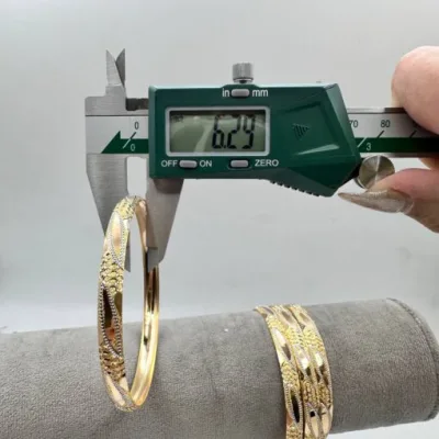 عکس النگو طلا طرح دامله یزد برگی براق زنانه و دخترانه 18 عیار