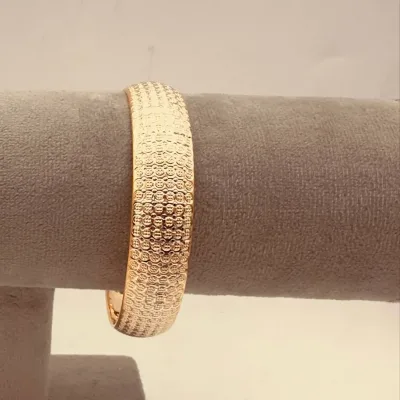 قیمت تک پوش طلا مدل ایفل زنانه و دخترانه پهن 18 عیار