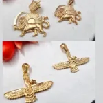 قیمت پلاک ریخته طلا زنانه و مردانه 18 عیار