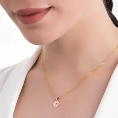 مدل پلاک لیزری طلا حرف د زنانه و دخترانه نمادار