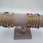 قیمت دستبند طلا هرمس بندی زنانه و دخترانه 18 عیار