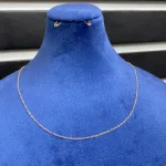 قیمت زنجیر طلا فلامینگو زنانه و دخترانه 18 عیار