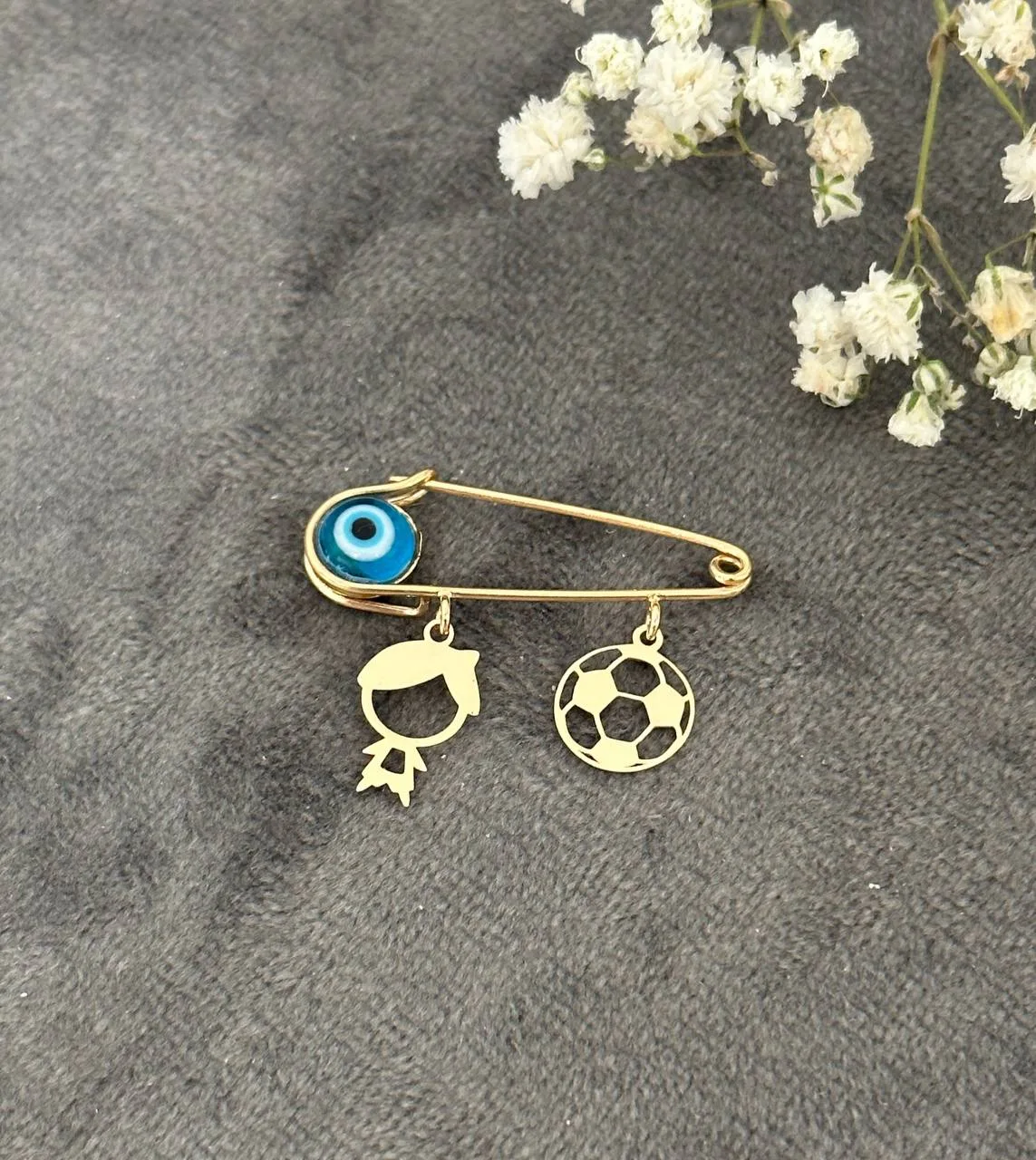 سنجاق طلا نوزاد