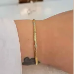 دستبند طلا ماری دخترانه