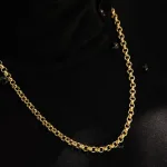 زنجیر طلا رولو دخترانه