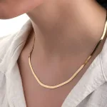 گردنبند طلا نفرتیتی زنانه