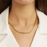 گردنبند طلا ونیزی زنانه
