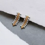 گوشواره طلا رولکس دخترانه