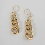 گوشواره طلا كارتير دخترانه