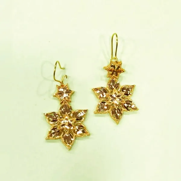 گوشواره طلا هندی زنانه و دخترانه